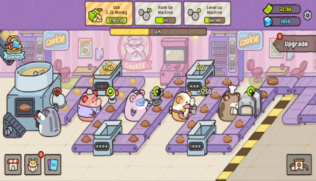Hamster Cookie Factory - jeu gratuit