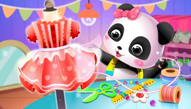 Baby Panda Fashion Dress Up - free game