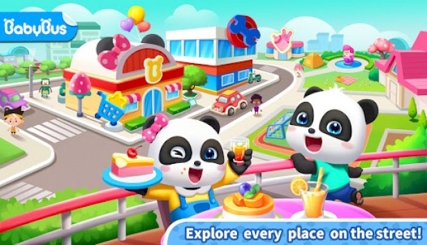 Little Panda Town : Street - free game