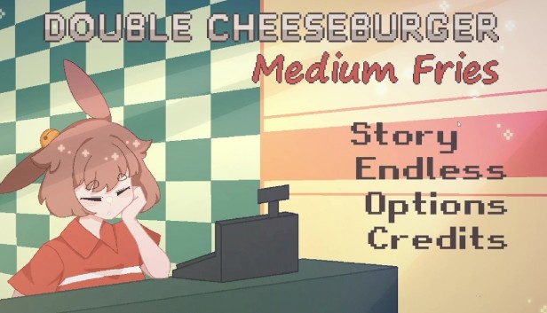 Double Cheeseburger, Medium Fries image 1