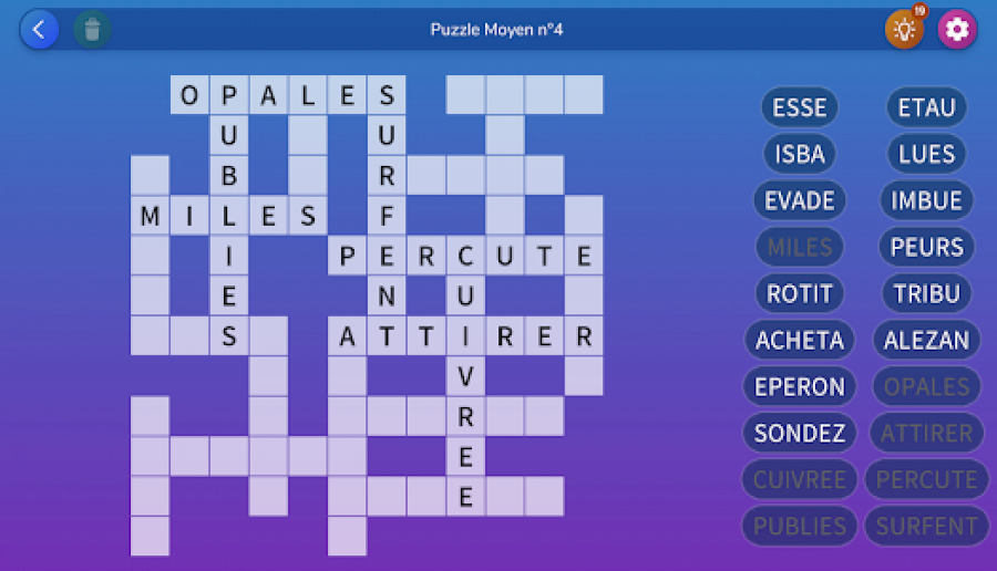 Mots Cas&eacute;s capture image